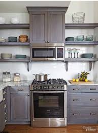 Pin By Ashley Errett On Our Someday Home Kitchen Remodel Kitchen Design Open Kitchen Shelves