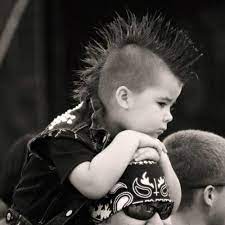 Pin By Silvia Xaviera On Punk Punk Baby Kids Hairstyles Black Kids Hairstyles