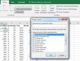 Bagaimana Memproteksi Cell Sheet Dan Workbook Dalam Excel