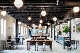 Before After Wework Inspired Coworking Space Commercial Space Design Coworking Space Design Coworking Design
