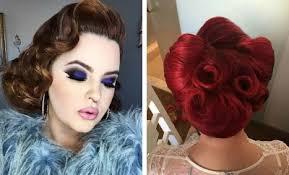 If you curl your hair with an iron, it will be easier. 21 Pin Up Hairstyles That Are Hot Right Now Stayglam