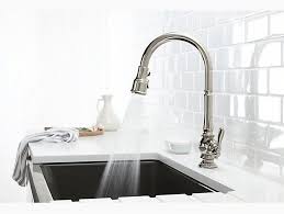 vs. pull down kitchen sink faucets