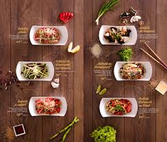 Key Visual Food Styling And Menu Design For Asian House Speisekarten Design Menue Design Speisekarte
