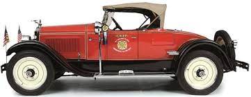 Packard - 223 Two Seater Roadster Fire Chief - 1926 Packard Roadsters Veteran Car