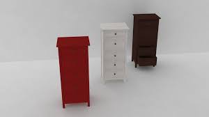 Profitez de prix ikea toute l'année ✅. Ikea Hemnes Commode 5 Tiroirs Modele 3d 25 Unknown Max Free3d