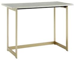 Check spelling or type a new query. 42 Modern Faux Marble Computer Desk Black Marble Chrome Contemporary Desks And Hutches By Bisonoffice Houzz