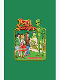 Don T Talk To Strangers Case Talk To Strangers Retro Illustration Photo Wall Collage