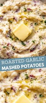 Roasted Garlic Mashed Potatoes Recipe In 2020 Roasted Garlic Mashed Potatoes Garlic Mashed Garlic Mashed Potatoes