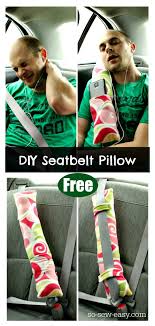 Safety is the most important thing while driving,especially kids in car.fasten seatbelt is helpful in emergency braking.however. Easy Seatbelt Pillow Free Sewing Pattern