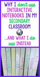 Why I Don T Use Interactive Notebooks In My Secondary Classroom Biology Classroom Interactive Science Notebook High School Science