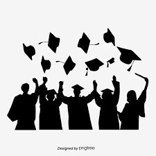 Silhouettes Of Graduation Caps Scattered By Students Silhouette Bachelor Cap Student Png Transparent Clipart Image And Psd File For Free Download In 2020 Graduation Cap Clipart Silhouette Illustration Graduation Cap