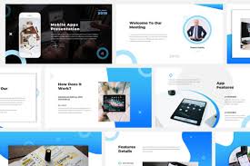 How to create 3d smartphone mockup in adobe illustrator cc and adobe photoshop cc. Mobile App Google Slides Proposal Graphic By Giant Design Creative Fabrica
