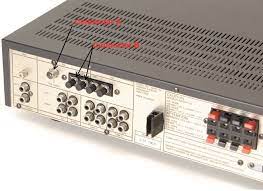 If you need to connect to coax, strip it back and put the center connector into the 75 ohm hole and the braided shield to the one marked g. I Have An Old Harman Kardon Receiver Model Hk440 Vxi The Fm Radio Seems To Need An Attenna Connection To Work We Have