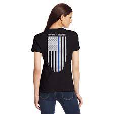 4.8 out of 5 stars 3,045. Slim Fit Women S Shirt Thin Blue Line Honor Respect Thin Blue Line Usa