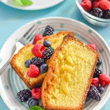 It's lower in sugar and fat compared to traditional recipes. Dairy Free Pound Cake Simply Whisked