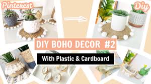 Today we'll be doing three diy room decor projects that look so high end you will think they're straight from. Diy Boho Room Decor Upcycling Dollar Tree Home Decor Pinterest Home Decor Ideas Youtube