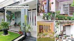 Keberadaan sebuah taman pasti sangat dibutuhkan di kota yang padat, sumpek dan penuh polusi. 6 Contoh Gambar Taman Rumah Minimalis Type 36 Desainrumahpedia Com Inspirasi Desain Rumah Minimalis Modern