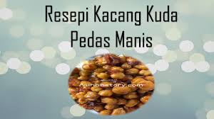 A blog about food by mat gebu makanan kacang kuda tumis from www.pinterest.com. Resepi Kacang Kuda Pedas Manis Raihan S Story
