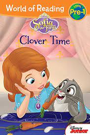 This is the short story of sofia the first. World Of Reading Sofia The First Clover Time Level Pre 1 Amazon De Disney Book Group Disney Storybook Art Team Fremdsprachige Bucher
