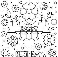 My coloring pages are fun to customize. Free Printable Birthday Cards For Grandma To Color Happy Birthday Coloring Pages Birthday Coloring Pages Free Printable Birthday Cards