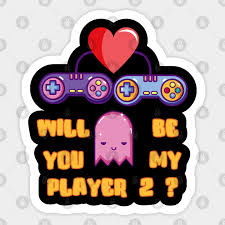 About to google christmas gifts for boyfriend for the umpteenth time? Will You Be My Player 2 Valentine S Day Gamer Funny Valentines Day Gift Ideas Autocollant Teepublic Fr