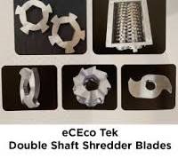 Double Shaft Shredder Blades