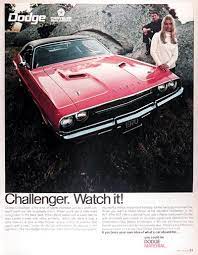 1970 Dodge Challenger Vintage Ad Dodge Challenger Challenger Vintage Ads