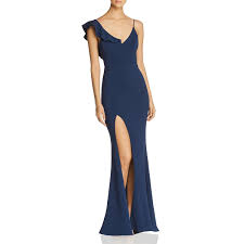 details about la maison talulah womens vanity fair one shoulder evening dress gown bhfo 4859