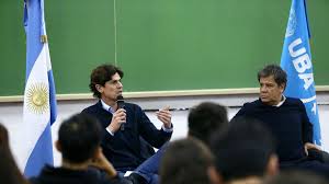 Lousteau y Manes se reunieron con 700 estudiantes de la UBA en Parque Centenario