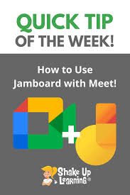 Jamboard is a free online interactive whiteboard (included in gsuite) that can be used in both synchronous and asynchronous learning environments. How To Use Jamboard With Google Meet Shake Up Learning