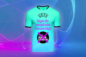 What is the european super league? Der Postillon Gegen Die Europaische Kommerz Liga Uefa Verkauft Anti Super League Shirts Fur 89 95