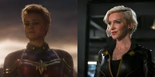 A newcomer to our collection, brie larson is gearing up to knock out socks off with 2019's. Short Hair Superheroes Brie Larson Vs Katie Cassidy Celebbattles