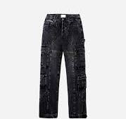 ONLY THE BLIND - BLACK ROCK DENIM JEANS