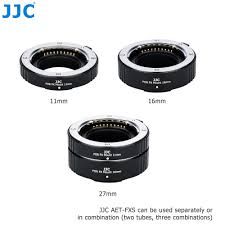 Us 35 99 10 Off Jjc Metal Auto Focus Adapter Ring Automatic Extension Lens Tube For Fujifilm X Mount 11mm 16mm Adapter Ring In Lens Adapter From