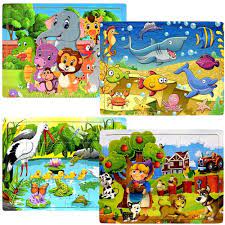 Maybe you would like to learn more about one of these? Wooden Jigsaw Puzzles For Toddlers Kids Ages 2 3 4 5 Years Old 24 Large Pieces Preschool Educational Toys Planet