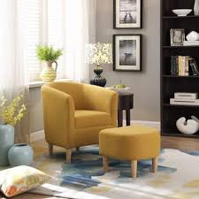 The question that remains is how will isn't it beautiful the way this yellow couch grounds the space? Mustard Yellow Accent Chair Wayfair Ca