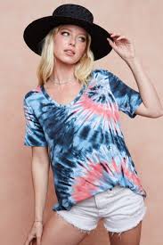From bamboo jersey to jersey prints to tubular and wool knits, diversity is key where mood's jersey and knit offerings are concerned. Bibi Tie Dye Print Jersey Knit Top From New York City By Uniquely Yours Shoptiques