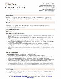 When used properly, one of these statements, like the resume objective examples above, can help. Online Tutor Resume Samples Qwikresume