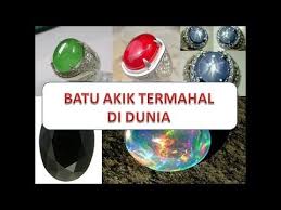 Inilah Daftar Batu Permata Paling Mahal Di Dunia Wahyu Mulia Permata Batu Batu Akik