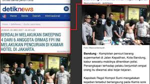 Untuk yang berikut ini, bukan untuk diwarnai, ya. Hoax Empat Anggota Fpi Lakukan Pencurian Di Jakarta Turnbackhoax Id
