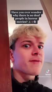 Post it again as TikTok deleted it due to “dangerous act” 😒 #fyp #deaf  #joke #horror #ghost