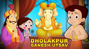 Raja laalachmaan and his sidekick, jadoogar jabba, awaken an ancient monster krur. Chhota Bheem Dholakpur Ganesh Utsav Ganapati Bappa Morya Ganesh Chaturthi Special Youtube