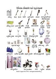 Kitchen utensils — see panel ▬▬▬▬▬▬▬▬ kitchen utensils include: 26 Kitchen Utensils And Appliances Worksheet Worksheet Project List