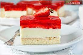 Biszkopt z truskawkami gabriela rapiej. Biszkopt Z Truskawkami I Kremem Budyniowym I Love Bake