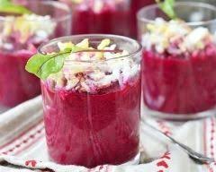 Verrines A La Betterave Et Aux Oeufs Mimosa Recette Verrines Betterave Betterave Oeuf Mimosa