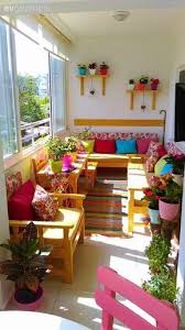 Balkonda Bir Minik Cennet Yilmaz Beyin El Emegi Dekoru In 2020 Small Balcony Decor Indian Home Decor Balcony Decor