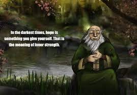 Uncle Iroh Inner Strength Iroh Iroh Quotes Picture Quotes