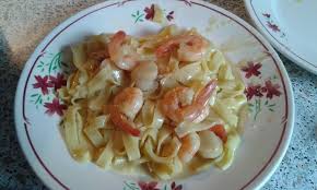 Tagliatelles Aux Saint Jacques Et Crevettes Recettes Cookeo Tagliatelles Cookeo Recette Crevette Recette