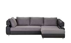 Switch Ecksofa Schwarz Grau Kunstleder Webstoff Panama Grau Masse Cm H 84 Polstermobel Sofas Ecksofas Hoffner Ecksofa Moderne Couch Und Sofa Leder