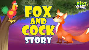 Fox and the Cock Story | Moral Stories for Kids | KidsOne - YouTube